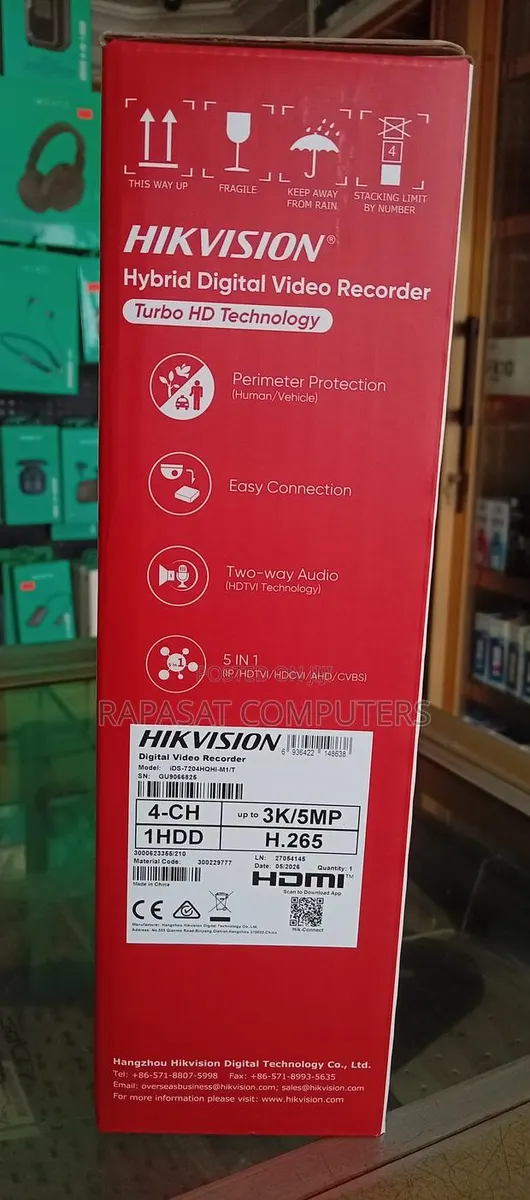 Hikvision Ds-7204hqhi-M1/T 4ch /5mp DVR · Photo 1