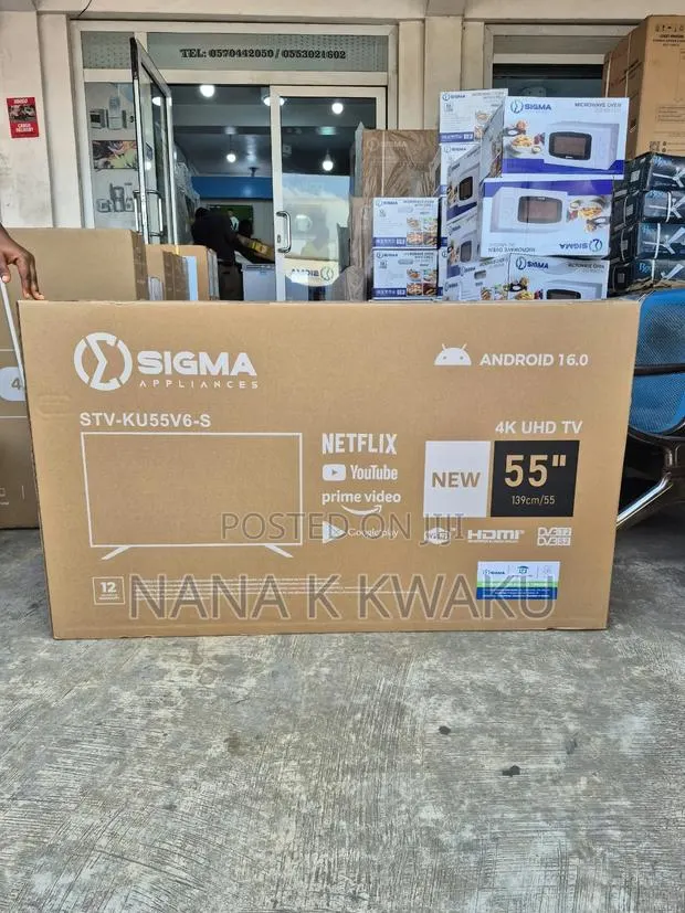 Best TV Sigma 55inches UHD Smart 4k TV · Photo 1