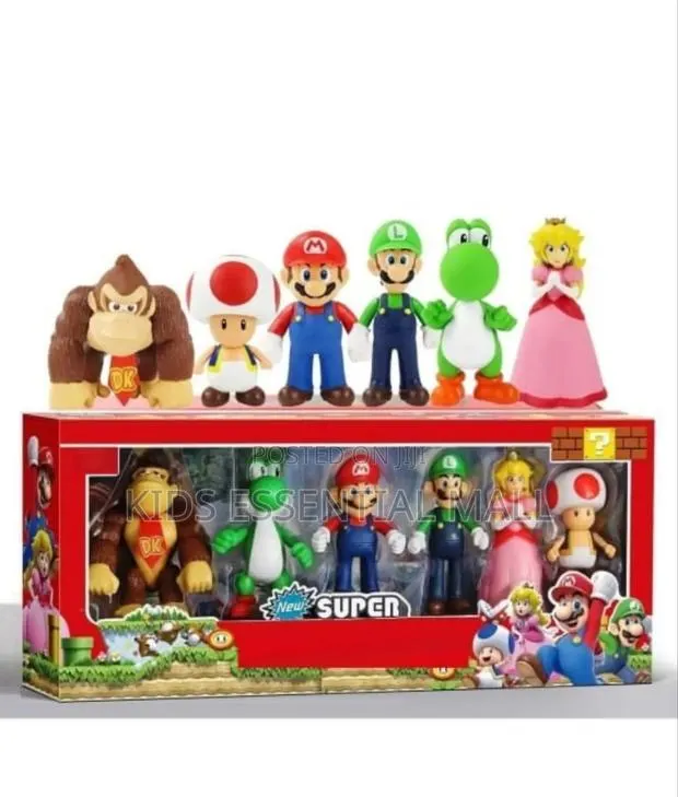 Super Mario Cartoon Action Figure for Kids · Photo 1