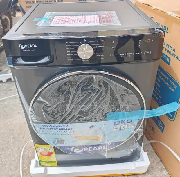 Pearl 12kg Front Load Fully Automatic Washing Machine · Photo 1