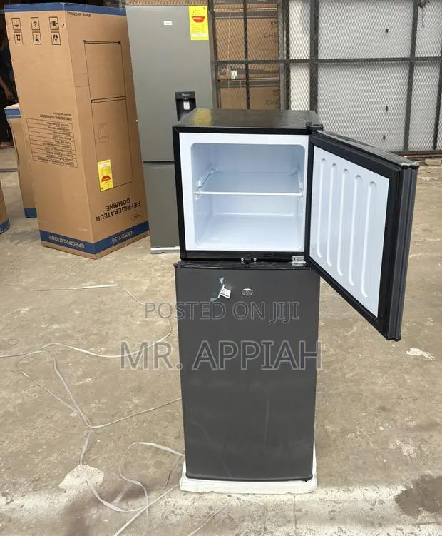 Super Adorable Nasco Top Mount Freezer Fridge(NasF2-18fl)Silver · Photo 1