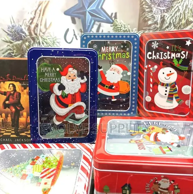 Christmas Cookie Tins (19cm X 13cm X 7cm) · Photo 1