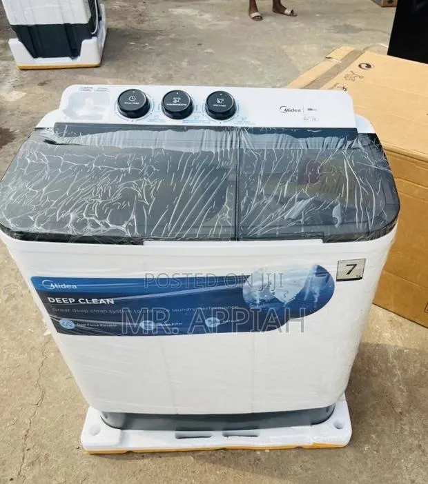 Super Classic Midea 7kg Spin Dry Washing Machine(Transparent Lid) · Photo 1