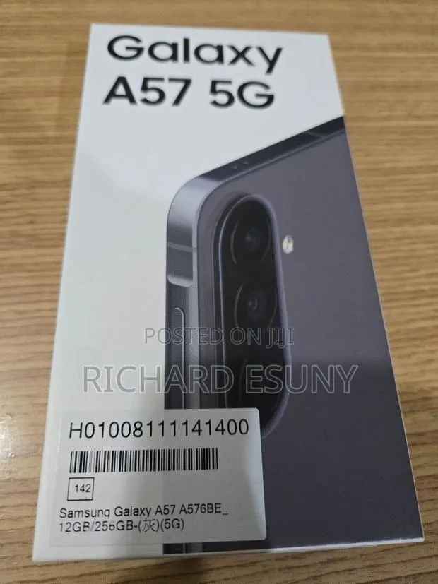 New Samsung Galaxy A57 256 GB Black · Photo 1
