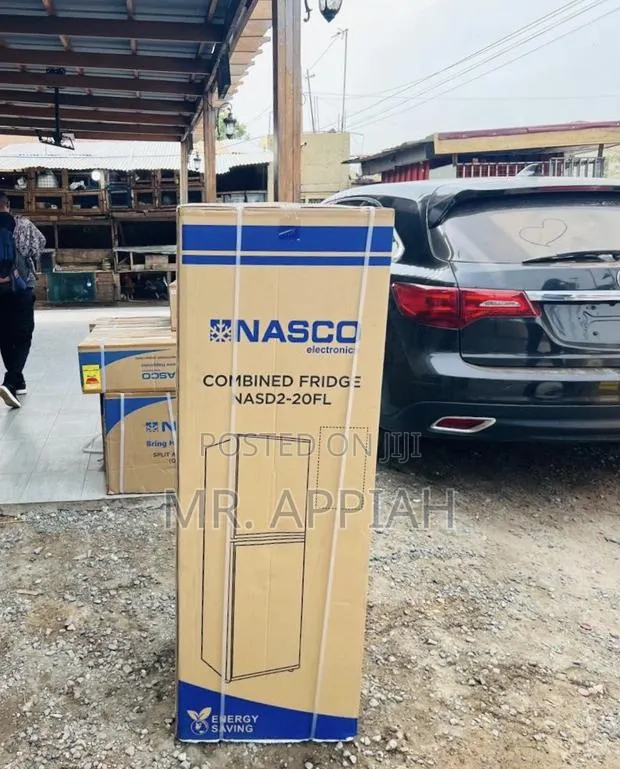 Sleek Nasco Nasd2-20fl 158liters Double Door Electric Refrigerator · Photo 1