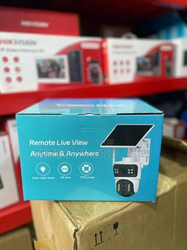 V380 P5 Plus V380 App Connect Camera 3mp Solar Power · Photo 1