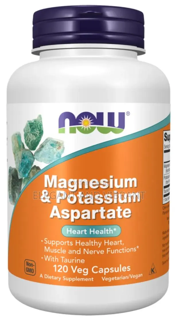 Magnesium & Potassium Aspartate Capsules for Heart Health* · Photo 1