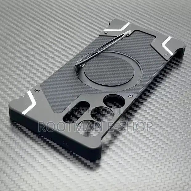 Aramid Fiber Case for Samsung Galaxy S25 Ultra Cover Frameless Metal · Photo 1