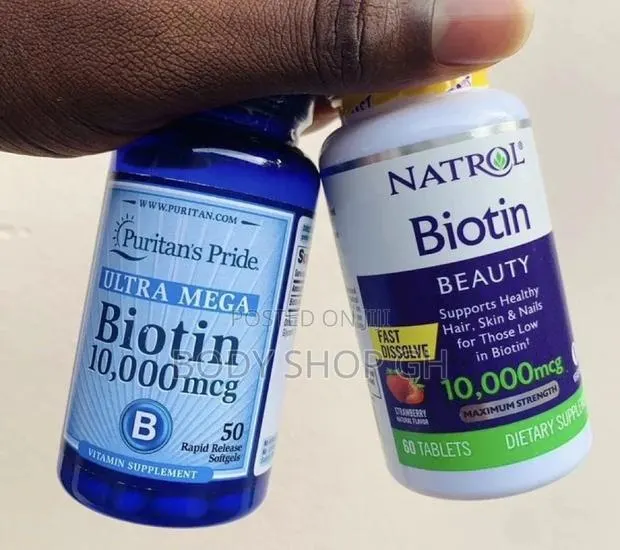 Biotin Supplements for Hair Beard Growth- 10,000mcg · Photo 1