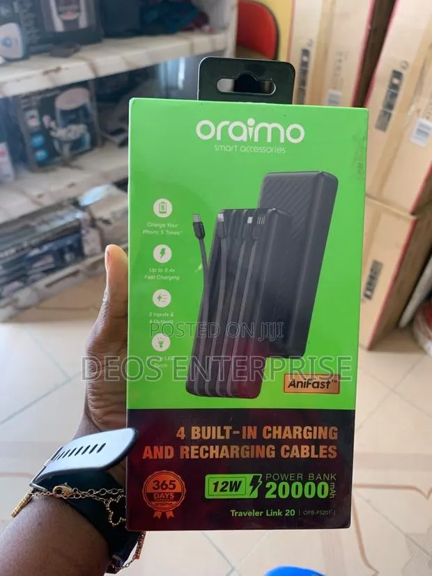 Oraimo OPB-7200Q 20000mAh 22.5W AniFast Power Bank · Photo 1