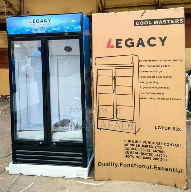 Legacy 553liters Double Door Display Fridge · Photo 1