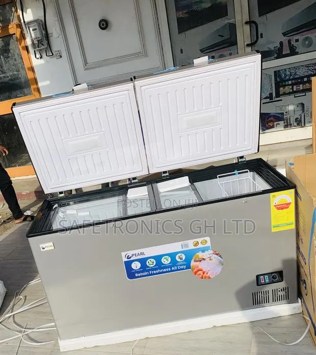 Freeze-Max 413 Liters 2 Doors Pearl Grey Freezer · Photo 1