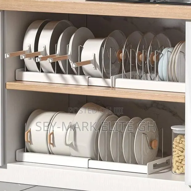 Expandable Pots &Lids Organizer · Photo 1