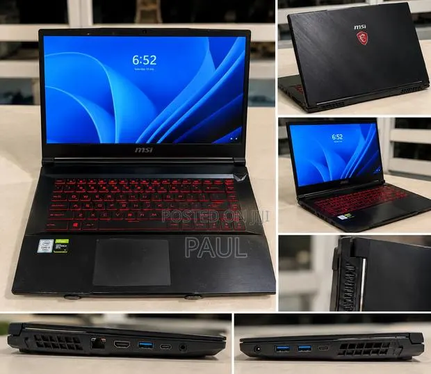 Laptop MSI GF63 16GB Intel Core i5 HDD+SSD 1T · Photo 1