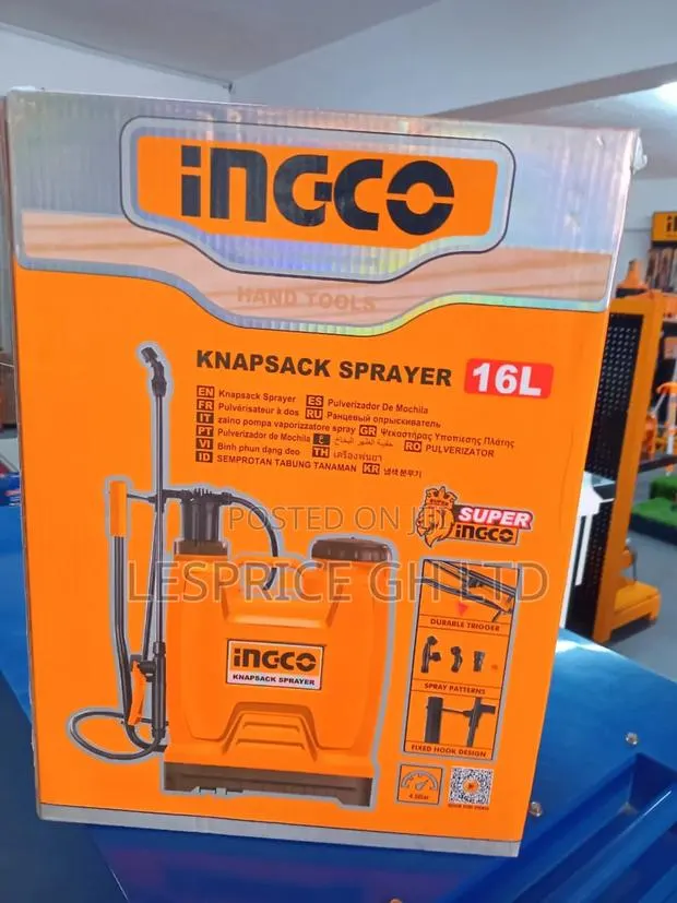 Light Weight: Ingco 16L Knapsack Sprayer! · Photo 1