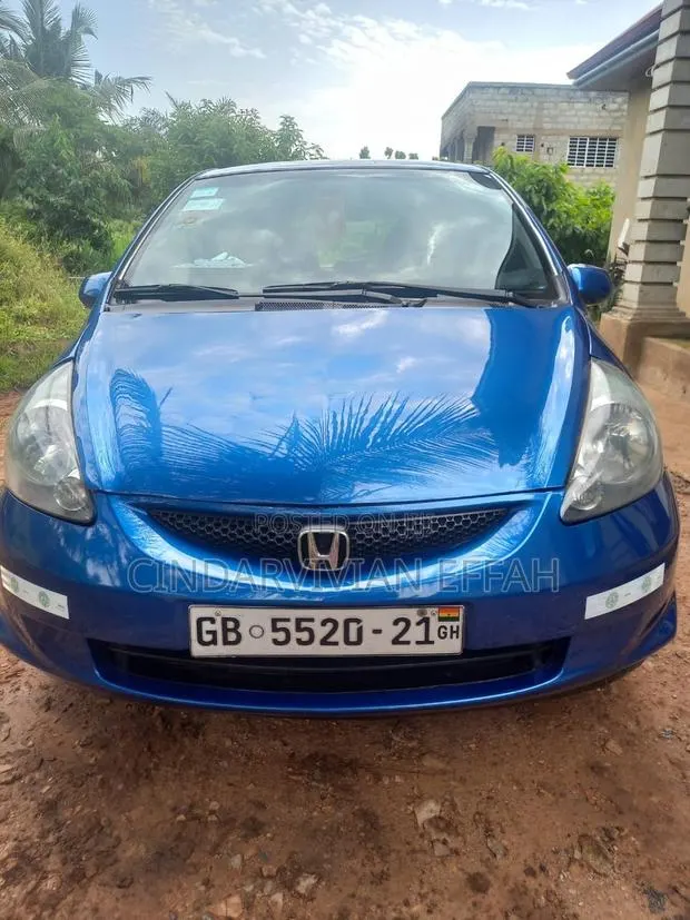 Honda Fit Automatic 2010 Blue · Photo 1