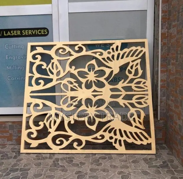 Design CNC Cutting on Wood · Photo 1