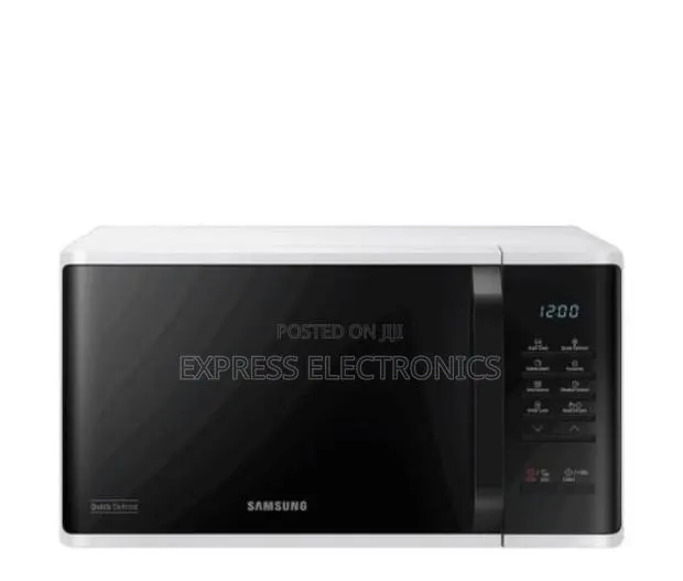 High Quality Samsung 23l Ms23k3513aw/Sg Solo Microwave - White · Photo 1