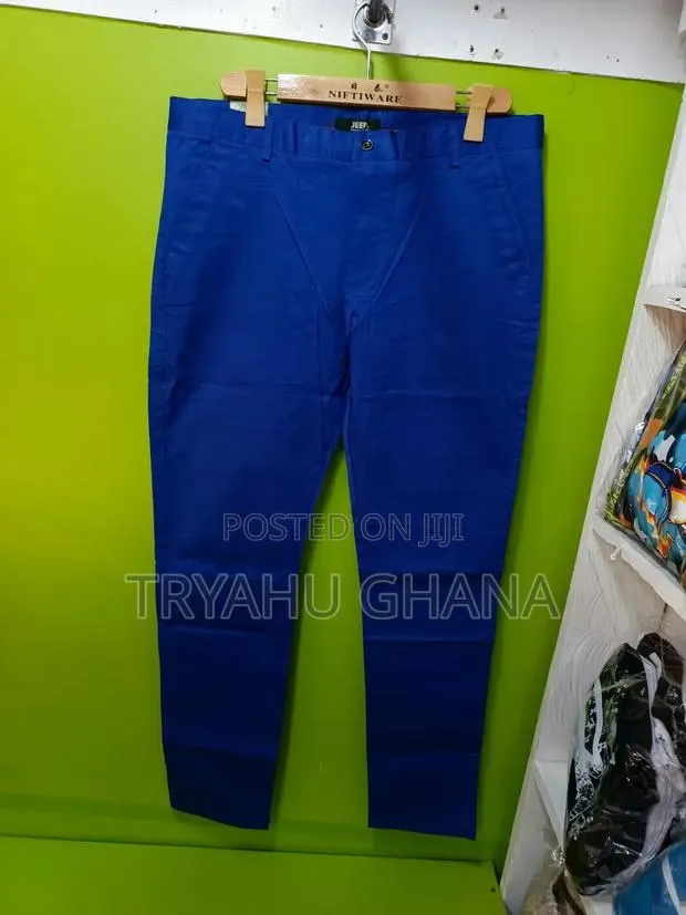 Blue Khaki Trousers For All Day Long · Photo 1
