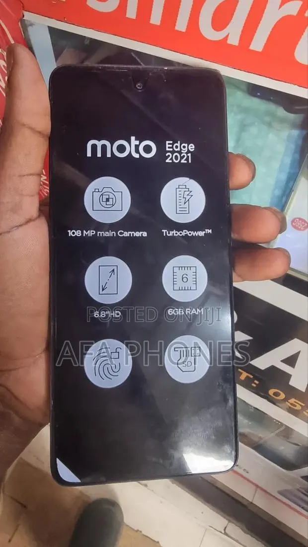 New Motorola Edge 5G UW (2021) 128 GB Blue · Photo 1