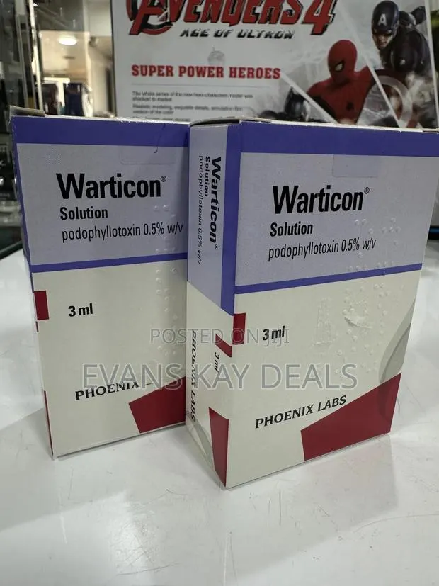 Warticon Podophylin Solution · Photo 1