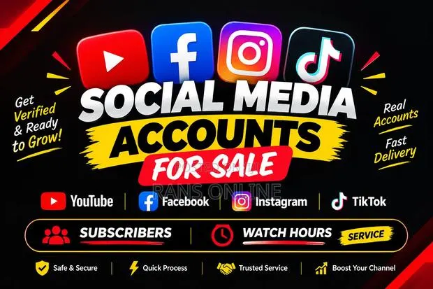 Monetised Social Media Accounts · Photo 1