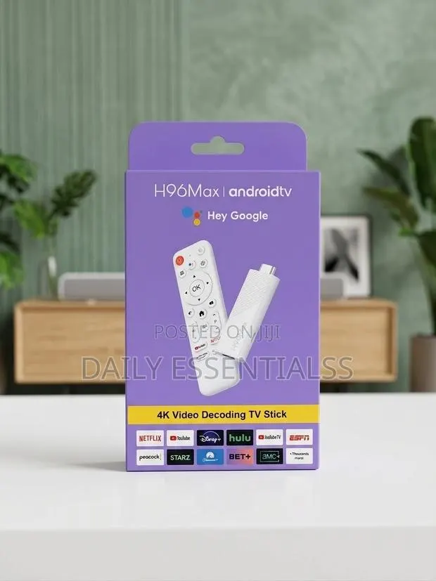 H96 Max 4K Android TV Box – Smart Media Player · Photo 1