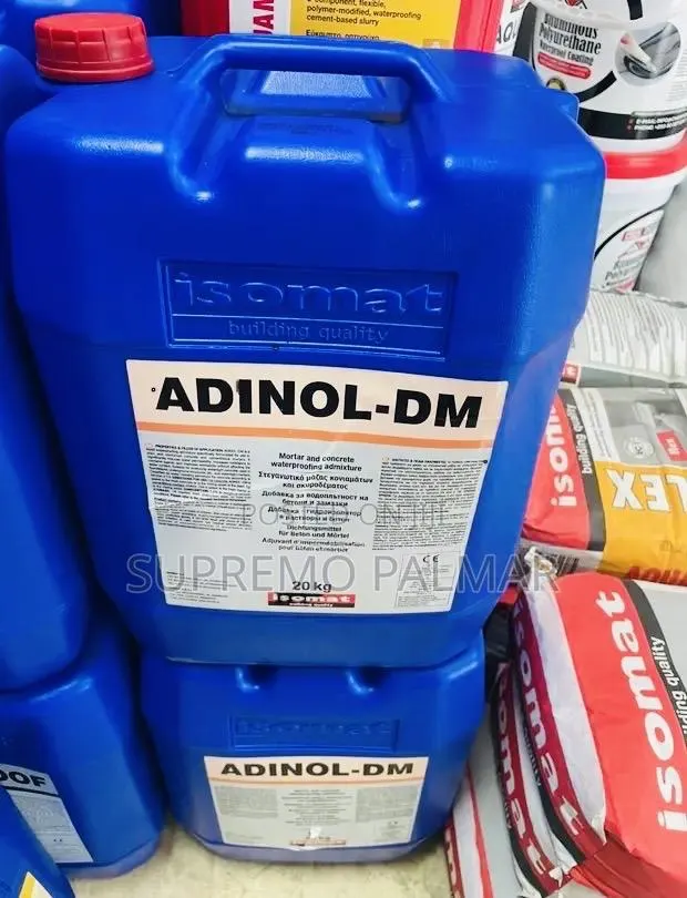 ISOMAT ADINOL-DM 20kg-Concrete Waterproofing Admixture for Rising Damp · Photo 1