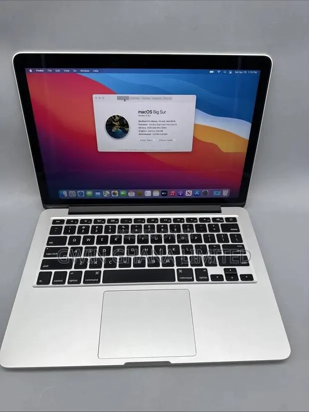 Laptop Apple MacBook Pro 2014 8GB Intel Core i5 SSD 128GB · Photo 1