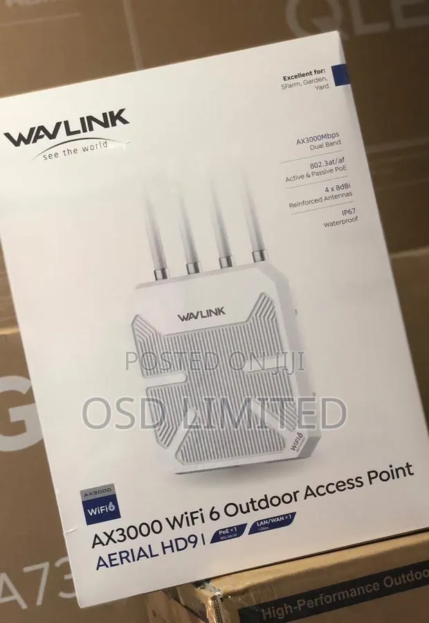 Ultra-Fast Dual-Band Streaming With Wavlink 4-Antenna · Photo 1