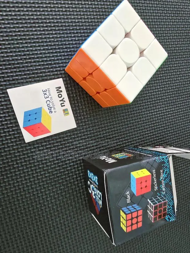 Original New Stickerless Super Quality Very Smooth Speed Rubik's Cube · Photo 1
