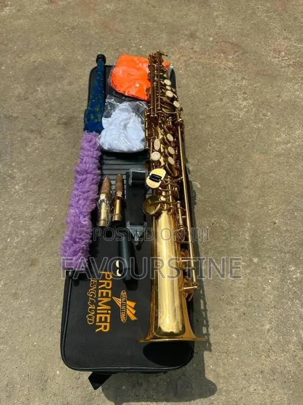Premier England Sanjiton Straight Soprano Saxopjone · Photo 1