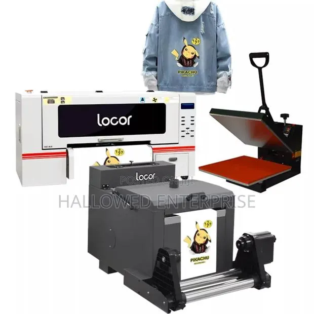 Epson Xp600 Two Heads T-Shirt DTF Printer A3/A4 Pet Film With Oven · Photo 1