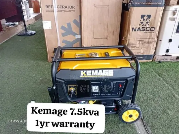 Kemage 7.5KVA 8500W Heavy Duty Generator – Quality You Can 7.5kva · Photo 1