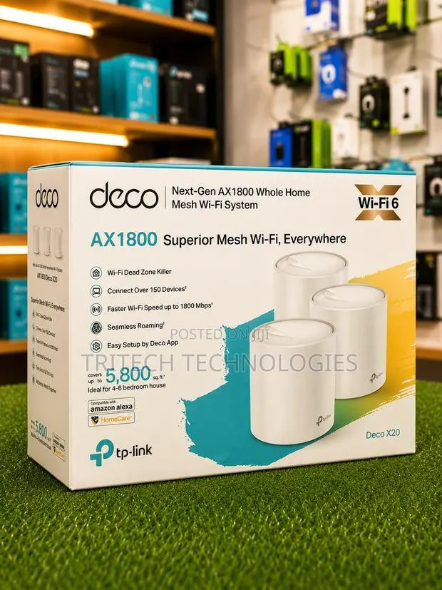 TP-Link DECO X20 | AX1800 Whole Home Mesh Wi-Fi 6 System · Photo 1