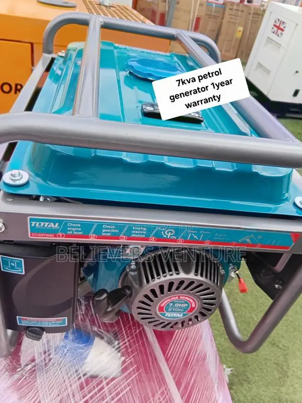 Total 7kVA Petrol Generator – Strong Power for Home and Office · Photo 1