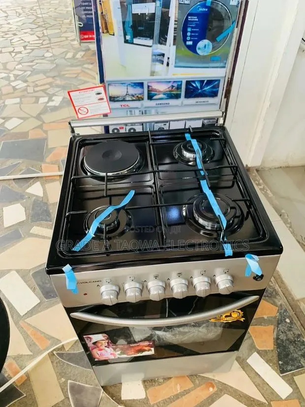 Stainless Steel 3+1volcano Gas Cooker · Photo 1