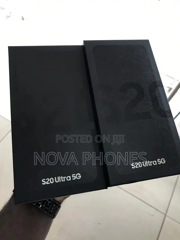 New Samsung Galaxy S20 Ultra 128 GB Black · Photo 1