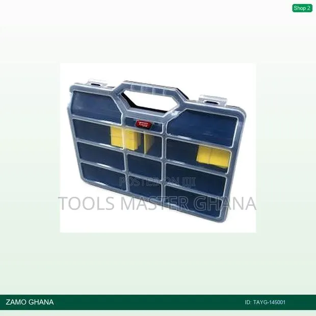 Tayg Plastic Tools Case N.45-26w Organizer Movable Divid - Tayg-145001 · Photo 1