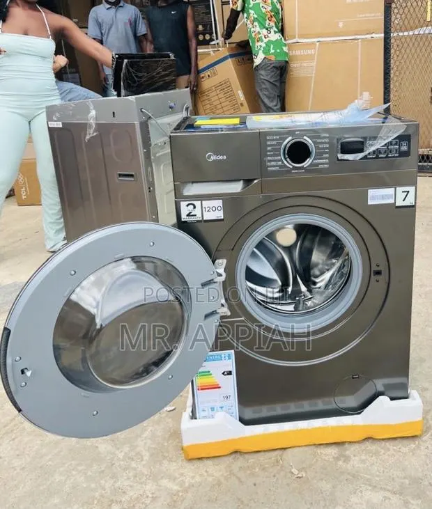 Brand New Midea 7kg Washing Machine(1200 Rpm)Full Automatic · Photo 1