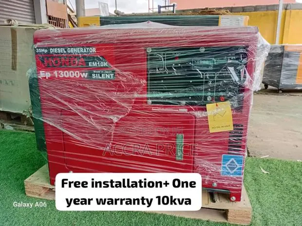 Service Support on Diesel Engine Honda 10kva Generator · Photo 1