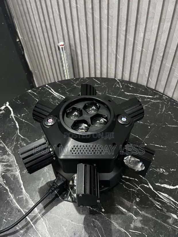 6-Arm Cyclone Bee-Eye LED Laser Moving Head DJ Light · Photo 1