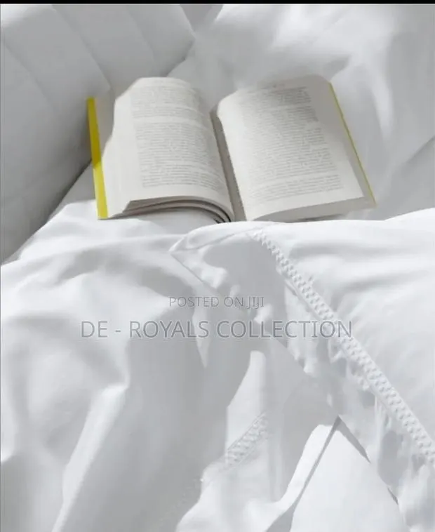 Cotton Hotel Sheets King Size (2 Flat Sheet With 4 Pillowcase) · Photo 1