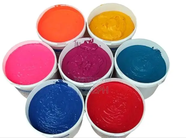 Screen Printing Inks ,T-Shirt and Rubber Inks · Photo 1