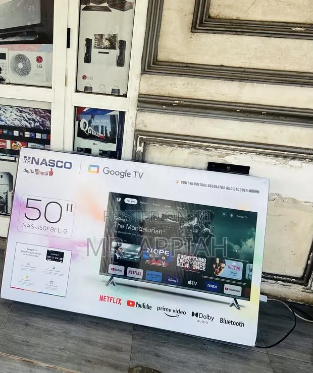 Order Nasco 50 Inch Uhd Digital Satellite Smart Television · Photo 1
