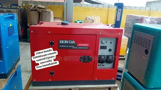 Flow Energy Honda 15kva 15000watt Remote Control Generator · Photo 1