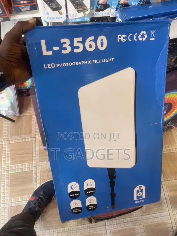 L-3560 LED Photographic Fill Light — Large Soft Panel · Photo 1