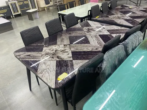 Modern Luxurious 6 Sitter Dining Sets · Photo 1