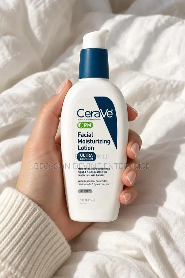CeraVe PM Facial Moisturizing Lotion · Photo 1