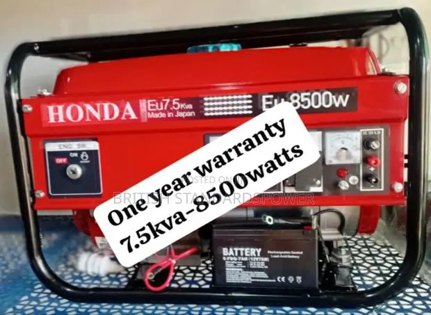 Warranted 7.5kva Petrol Generator Set 7.5kva · Photo 1